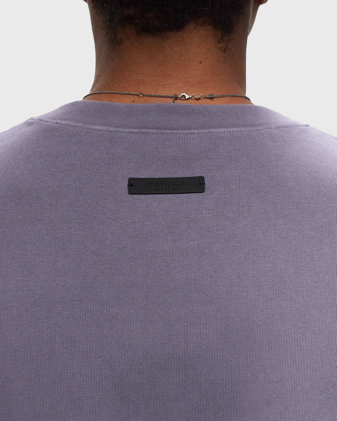 Fear of God Essentials Heavy Crewneck T Shirt Lavender