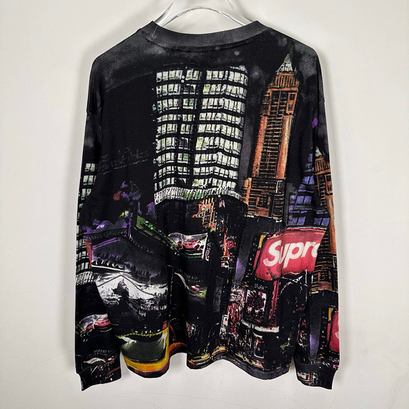 Supreme Skyline Sequin L/S Top Night