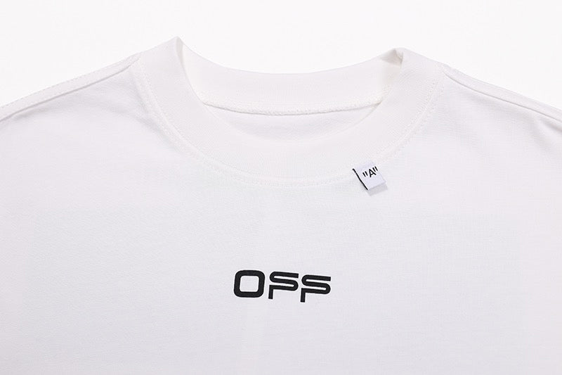 OFF-WHITE Caravaggio Square T-Shirt White