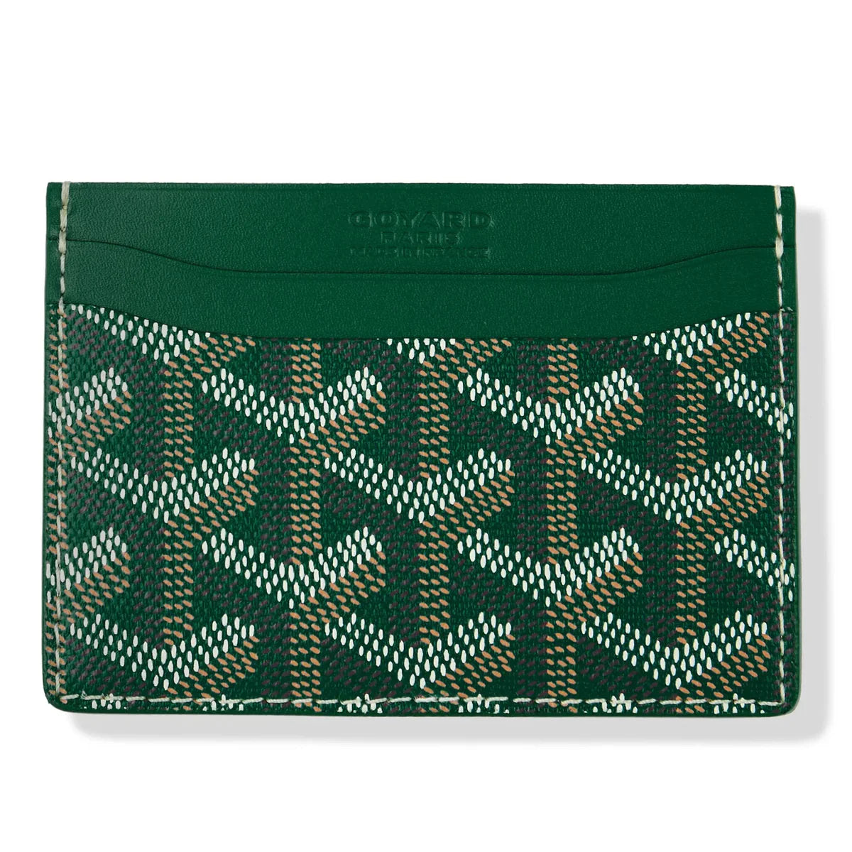 Goyard Saint Sulpice Green in Canvas/Calfskin