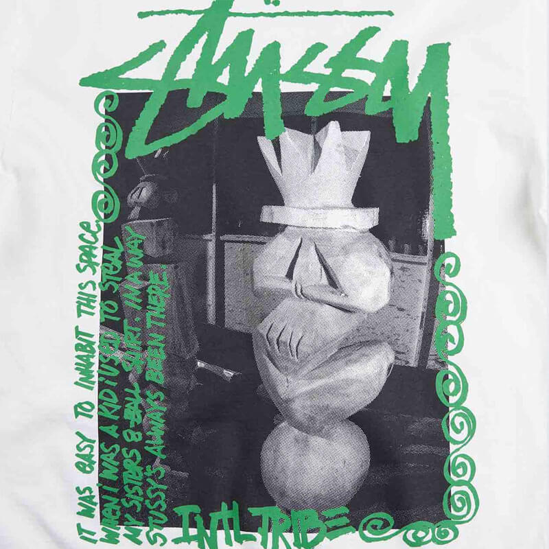 Stussy Tiki T Shirt White