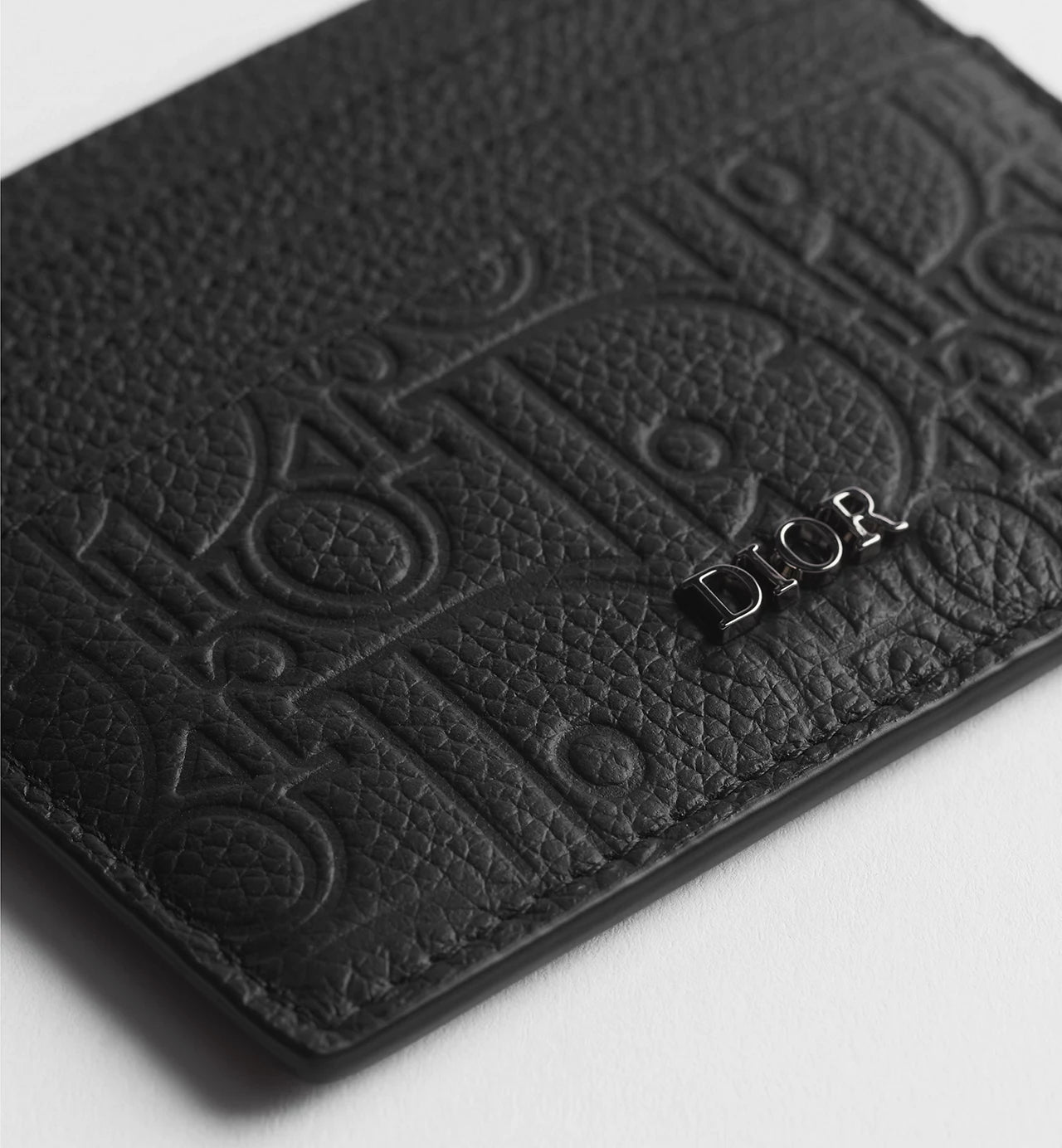 Card Holder Black Dior Gravity Leather