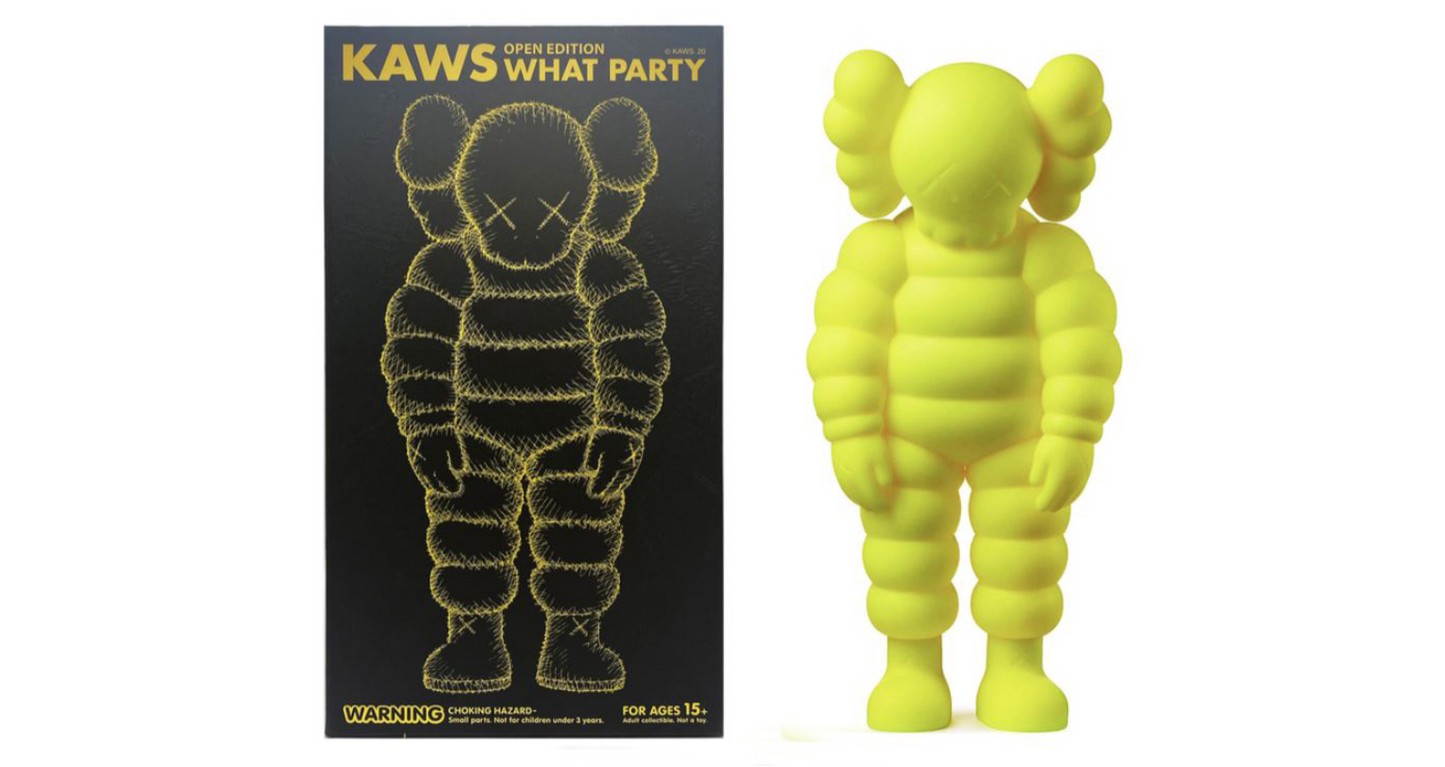 KAWS | What Party Figure Set (2020) Yellow