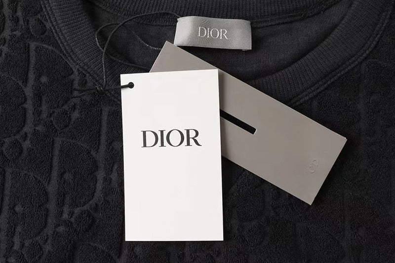 Dior Oversized Oblique Black T-shirt