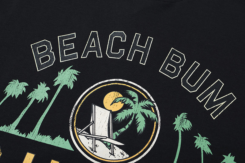 RHUDE Beach Bum T-Shirt Black