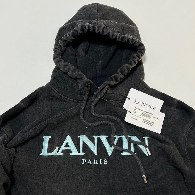 Gallery Dept. x Lanvin logo-embroidered pullover hoodie