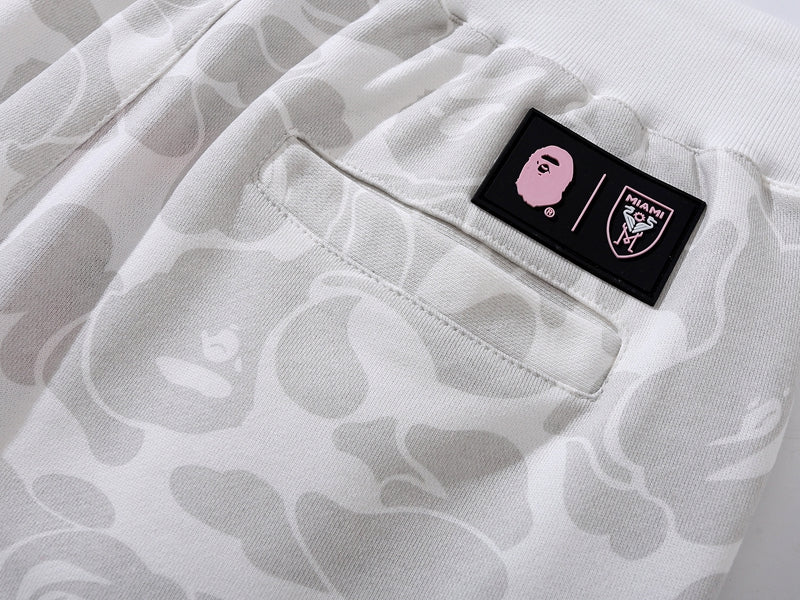 BAPE x Inter Miami CF Sweatshort White