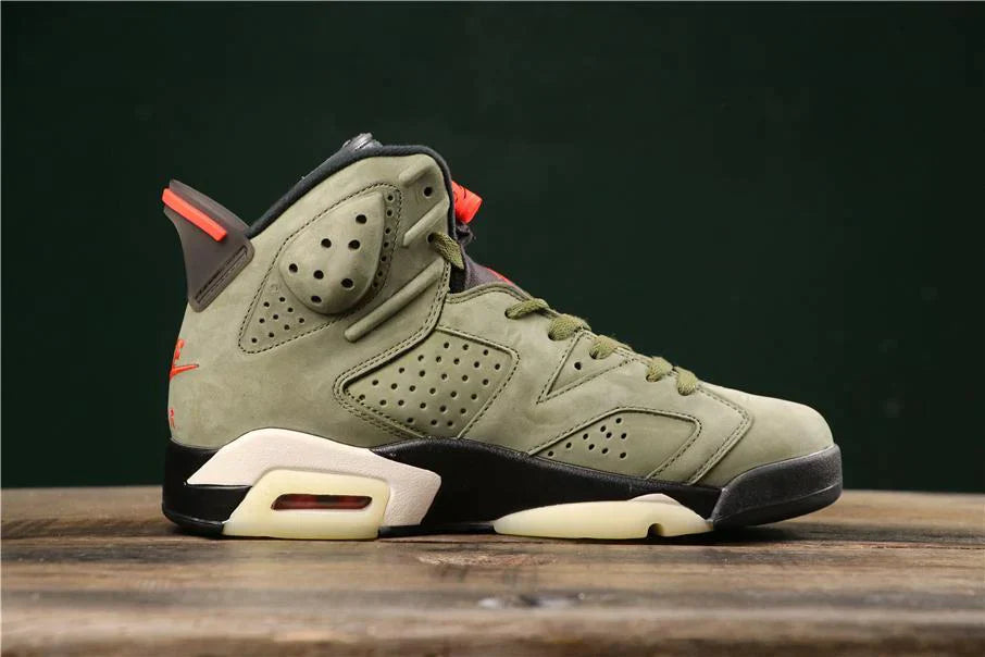 Travis Scott x Air Jordan 6 Retro 'Olive'