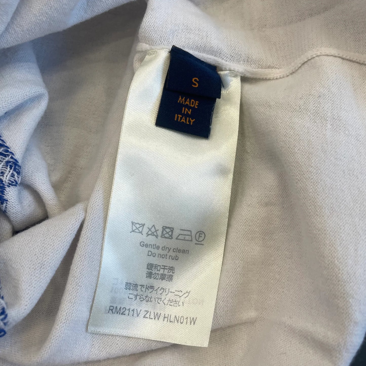 LOUIS VUITTON Knitted Watercolor Monogram T Shirt