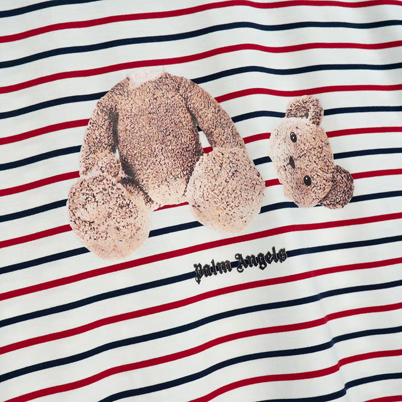 Palm Angels Bear Striped T-Shirt