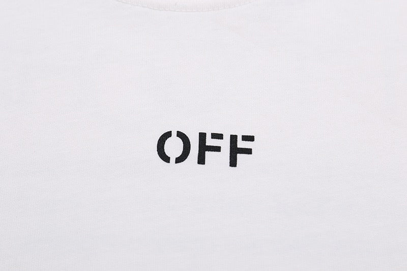 OFF-WHITE Sun Moon T Shirt White