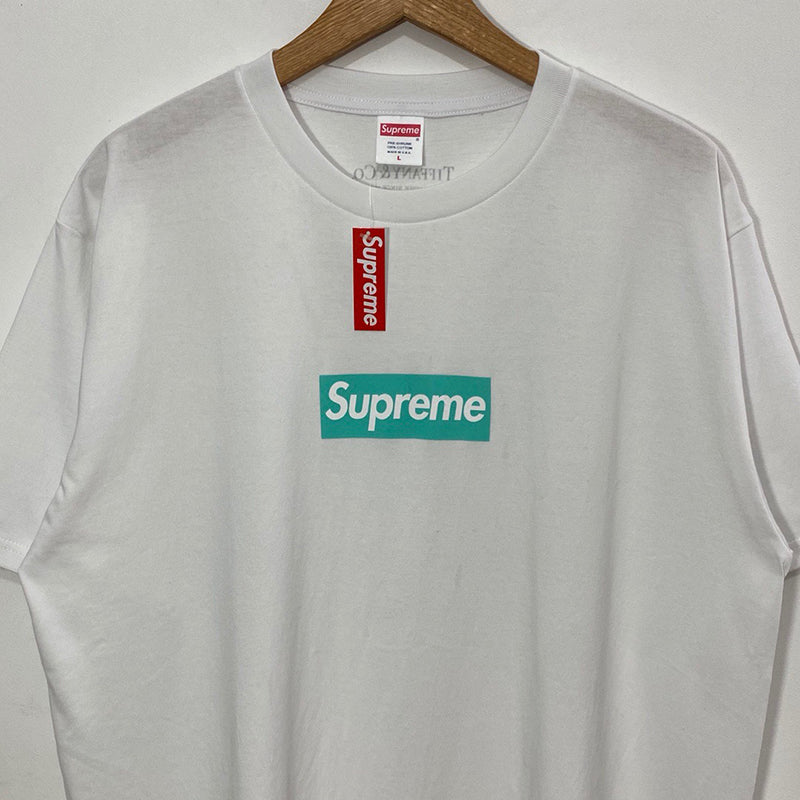 Supreme Tiffany & Co. Box Logo Tee White