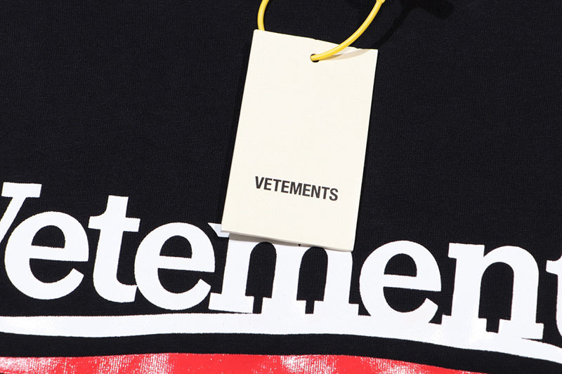 Vetements Campaign Logo T-Shirt 'Black