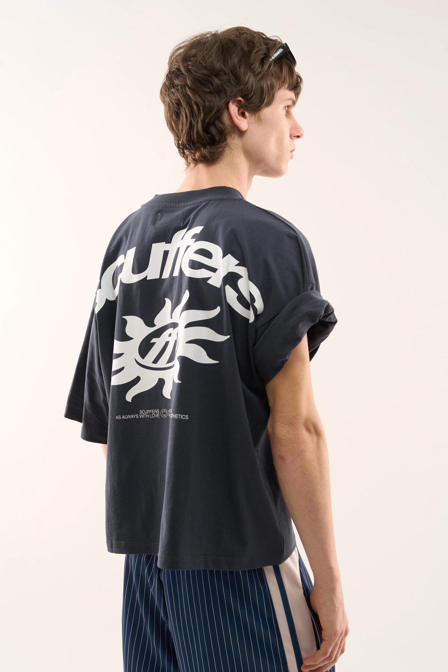 Scuffers Costa T Shirt Navy