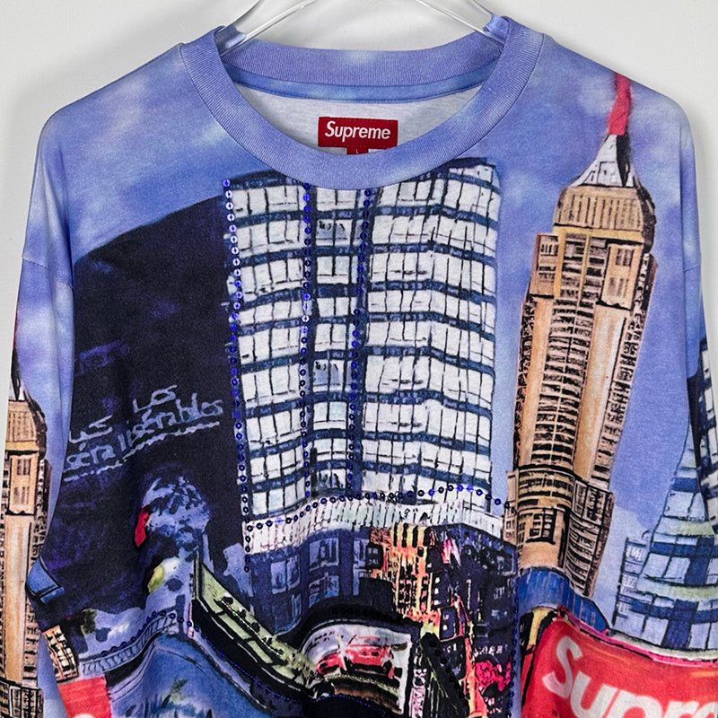 Supreme Skyline Sequin L/S Top Day
