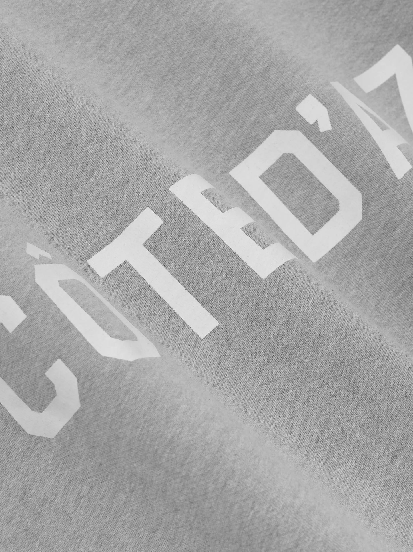Rhude Cote D'Azur Mid-Sleeve Boxy T-Shirt Grey