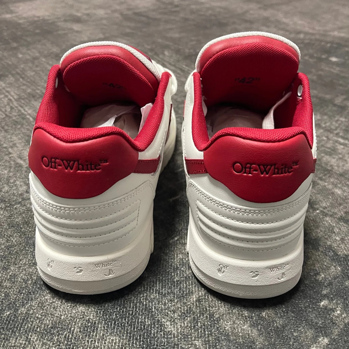 Off-White c/o Virgil Abloh Out Of Office 2024 Lunar New Year White Red