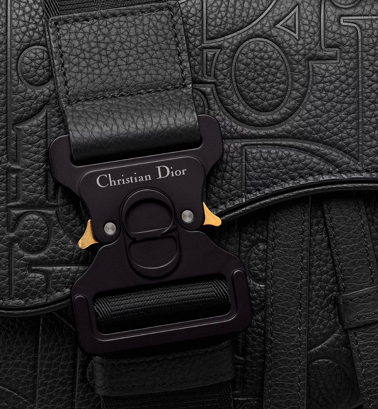 Dior Gravity leather and black grained calfskin