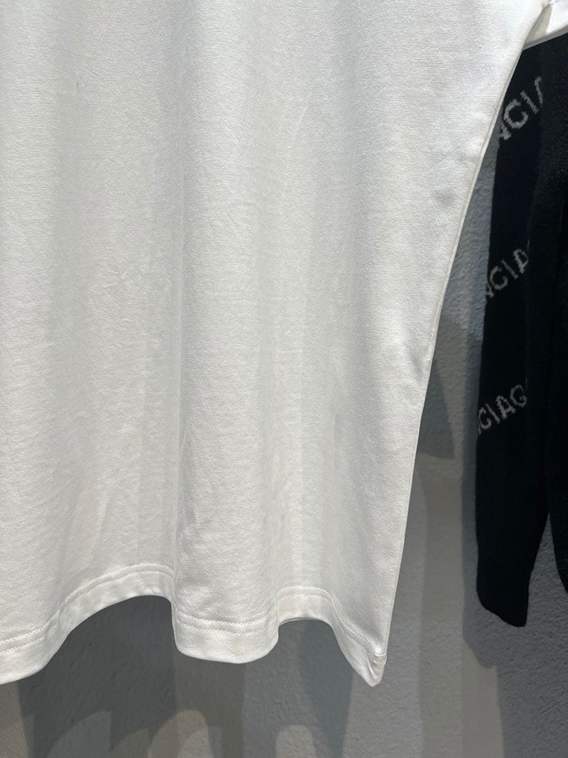 Balenciaga Oversized T Shirt White