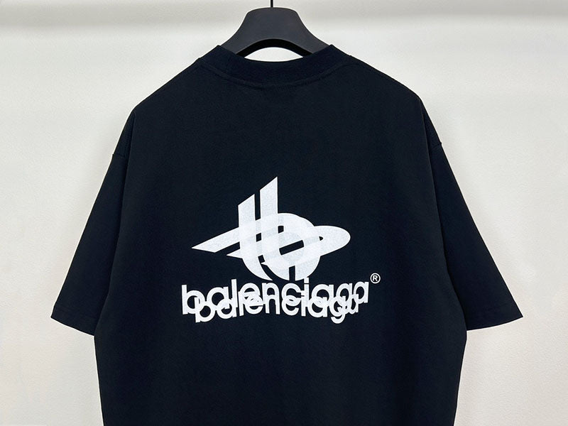 Balenciaga Layered Sports T-shirt Black