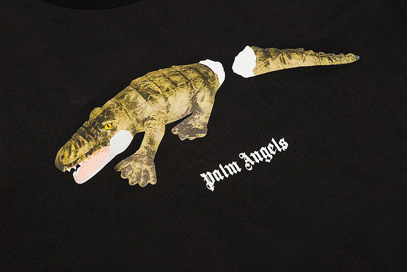 Palm Angels Croco S/S T-Shirt Black