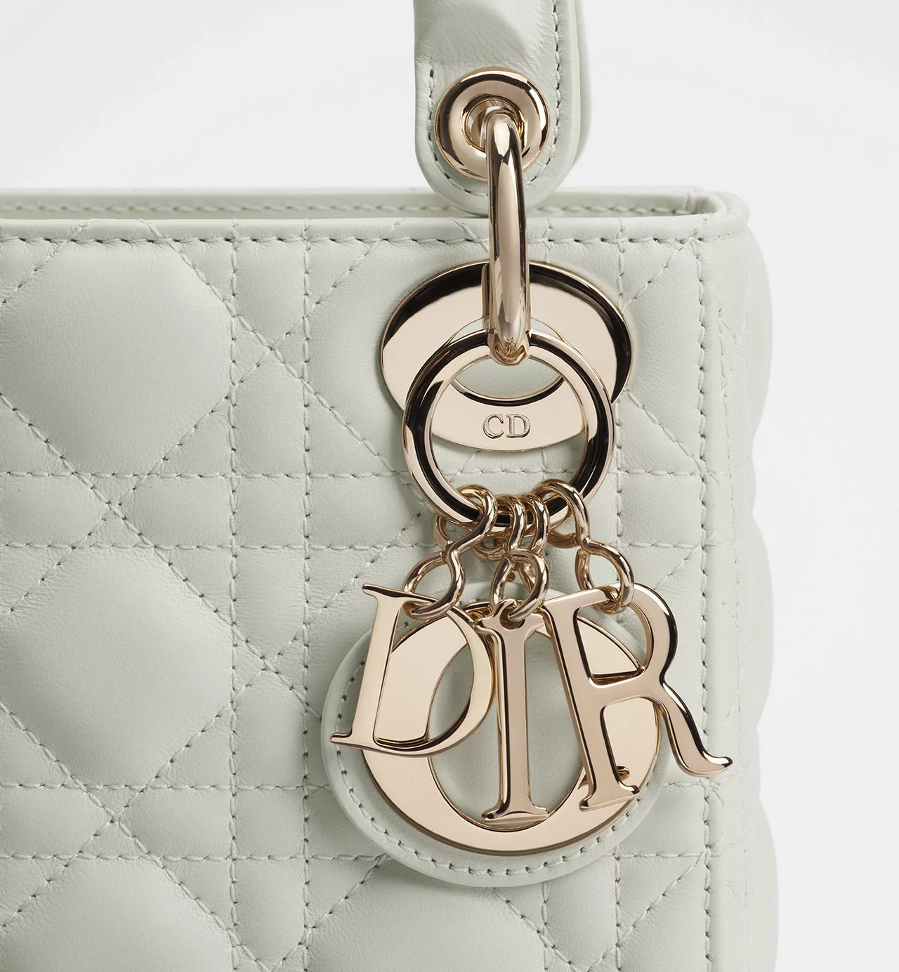 Dior Mini Lady Dior Bag White
