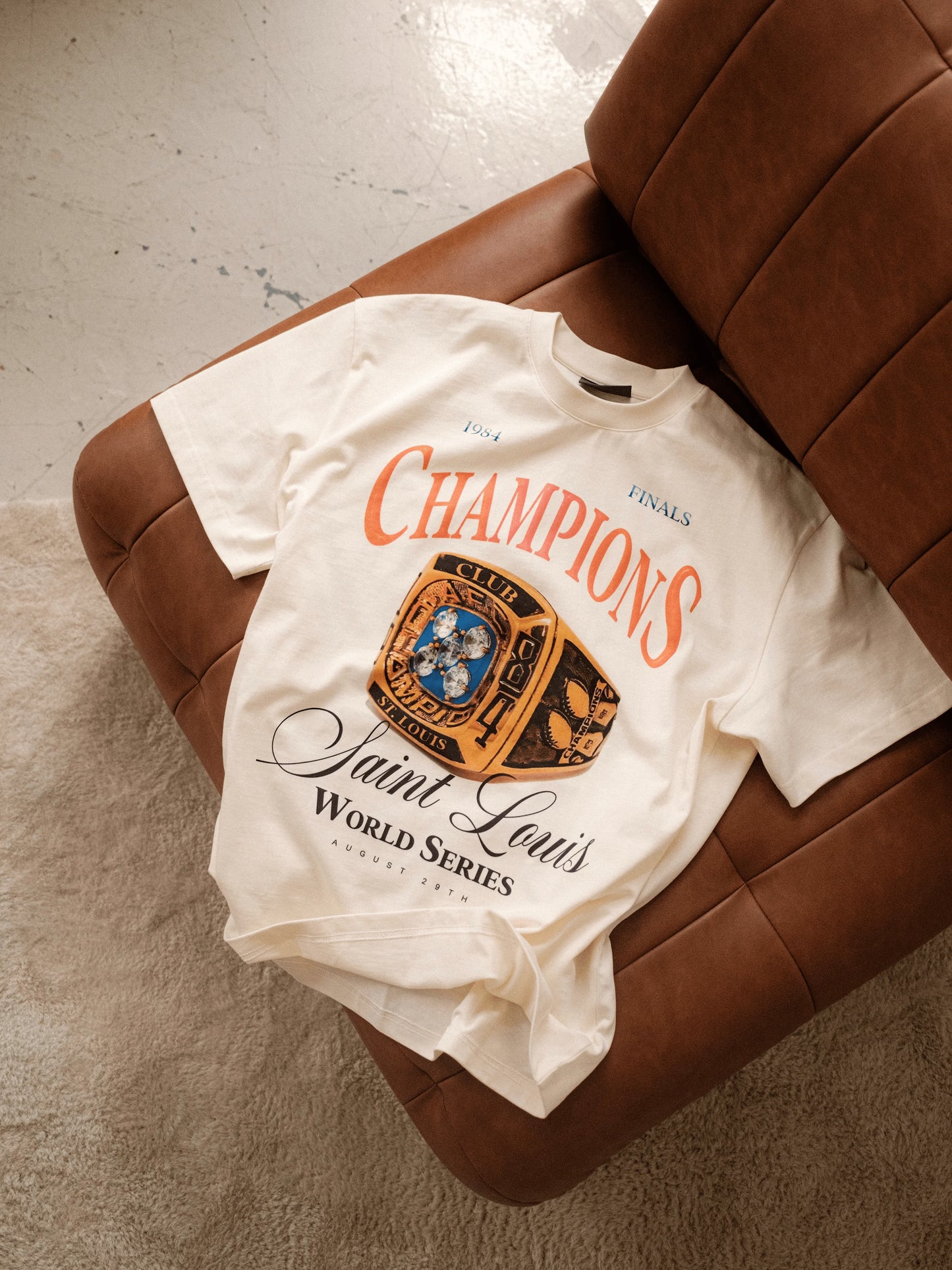 Club 1984 World Series Champions T-shirt - Off White