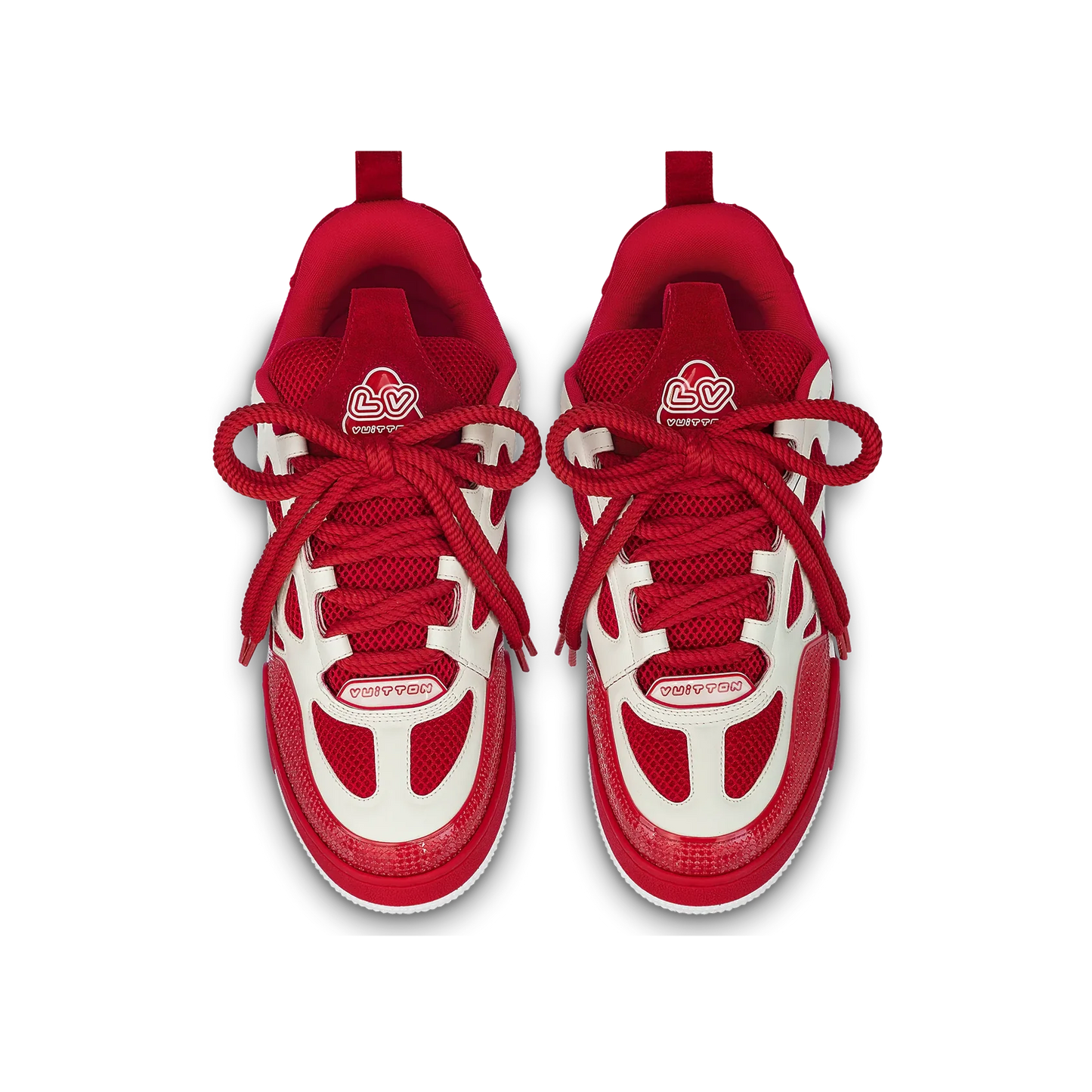 Louis Vuitton LV Skate Sneaker Red White