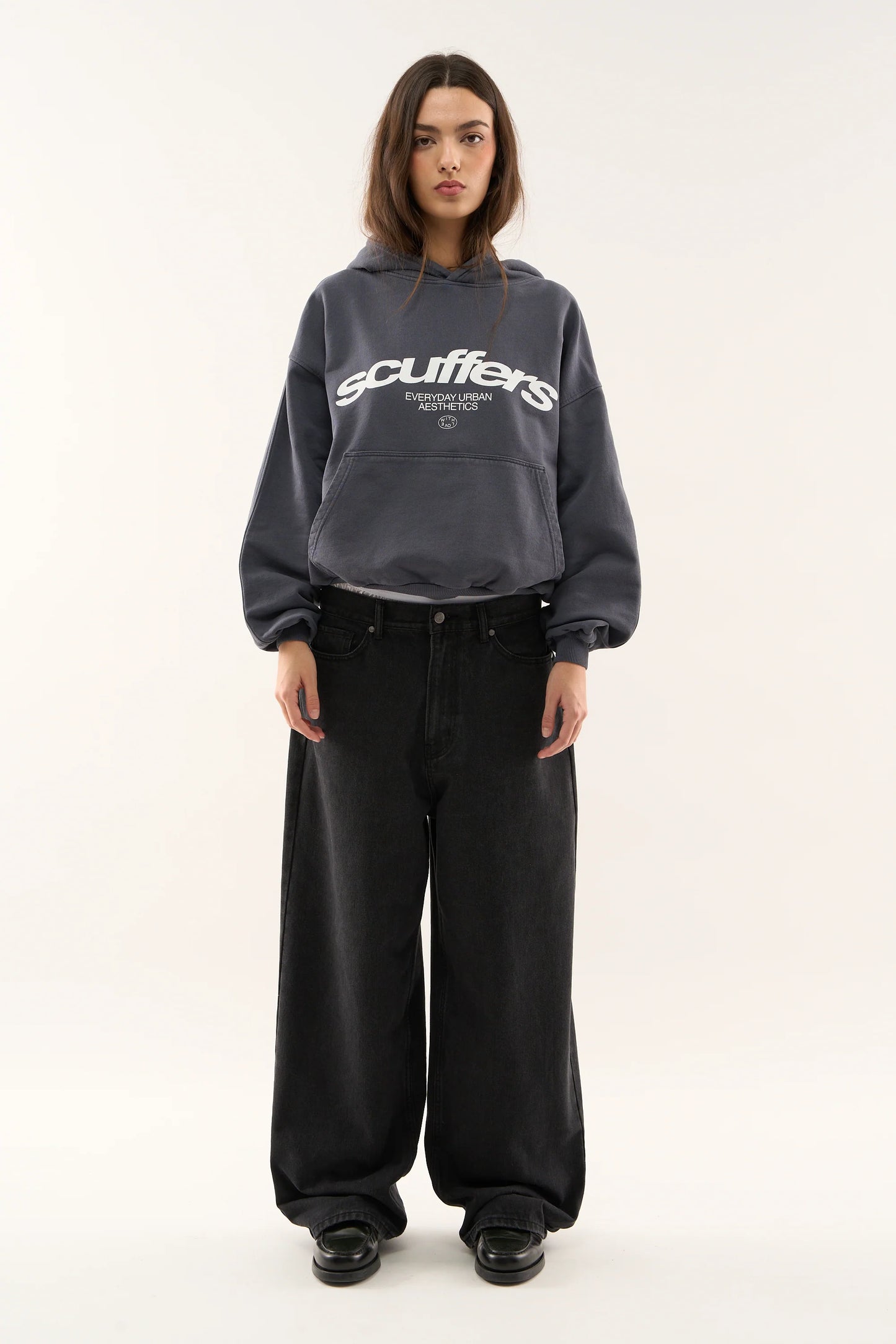 Scuffers Iconic Hoodie Blue