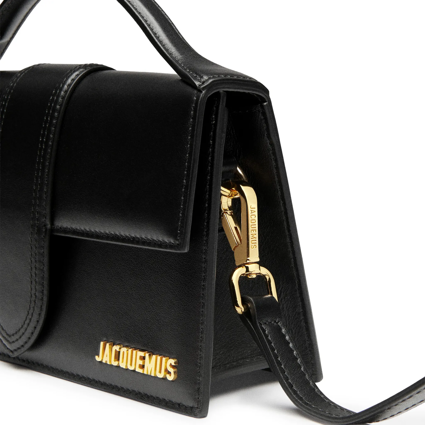 Jacquemus Le Grand Bambino Crossbody Strap Handbag Black