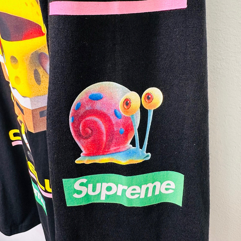 Supreme SpongeBob/Castelli Racing L/S Tee Black