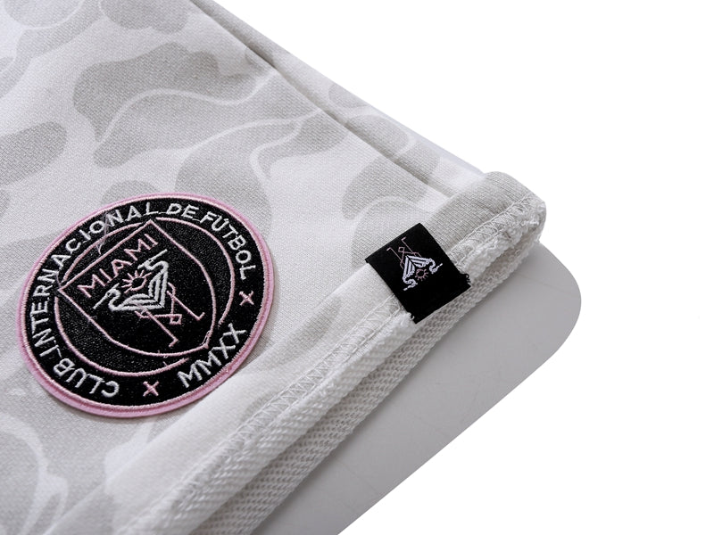 BAPE x Inter Miami CF Sweatshort White