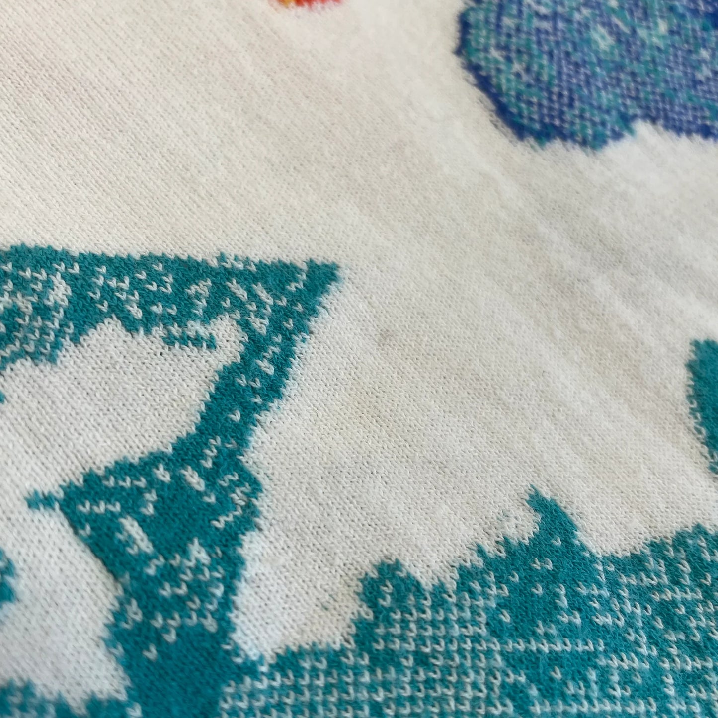 LOUIS VUITTON Knitted Watercolor Monogram T Shirt