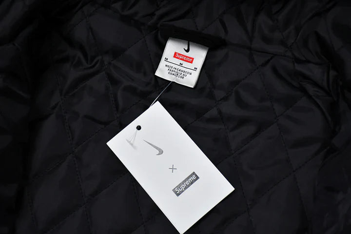 Supreme Nike Arc Corduroy Hooded Jacket Black