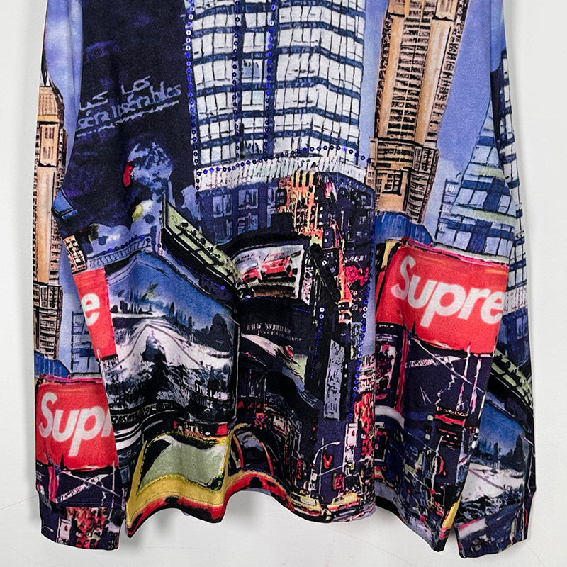 Supreme Skyline Sequin L/S Top Day