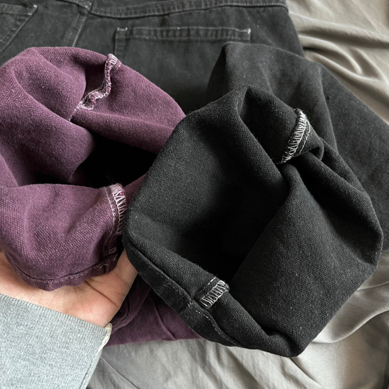 Stüssy - Washed Canvas Big OL' Jeans Black