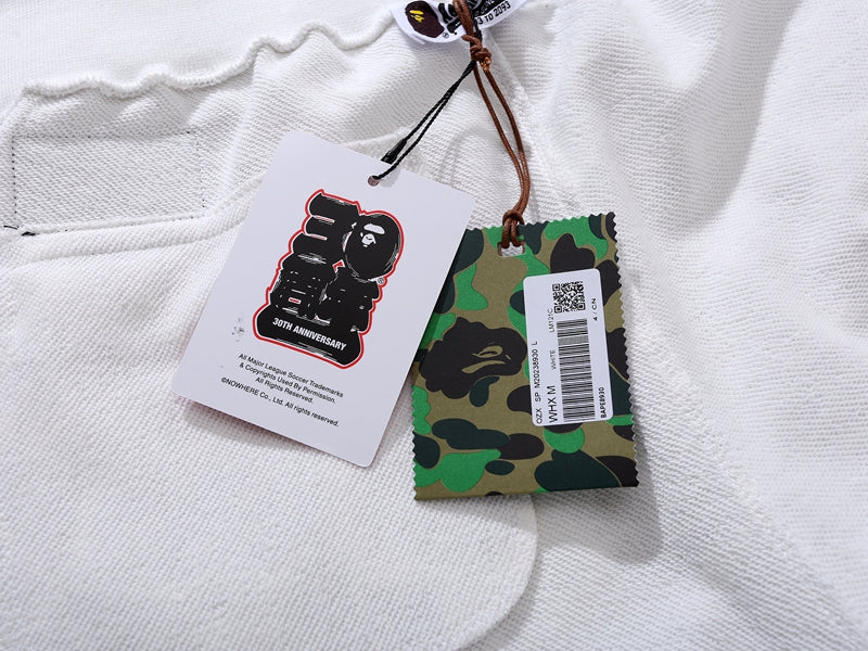 BAPE x Inter Miami CF Sweatshort White