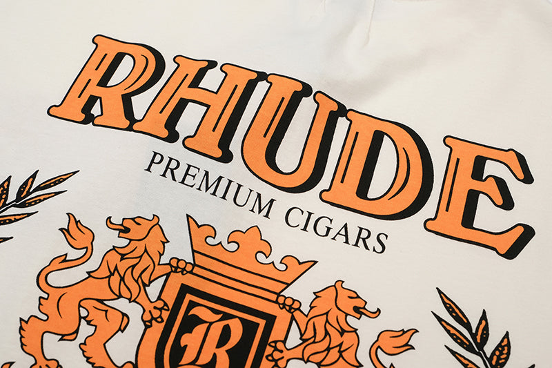 RHUDE Cresta Cigar T-Shirt White