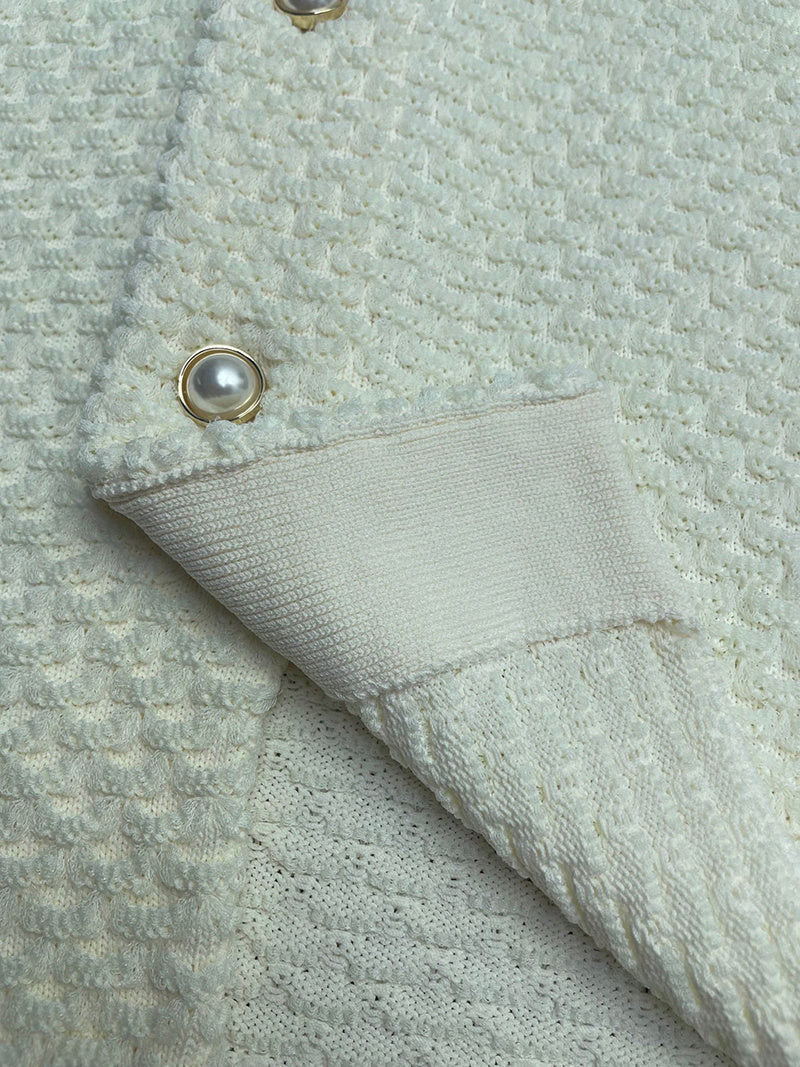 CASABLANCA Textured knitted shirt