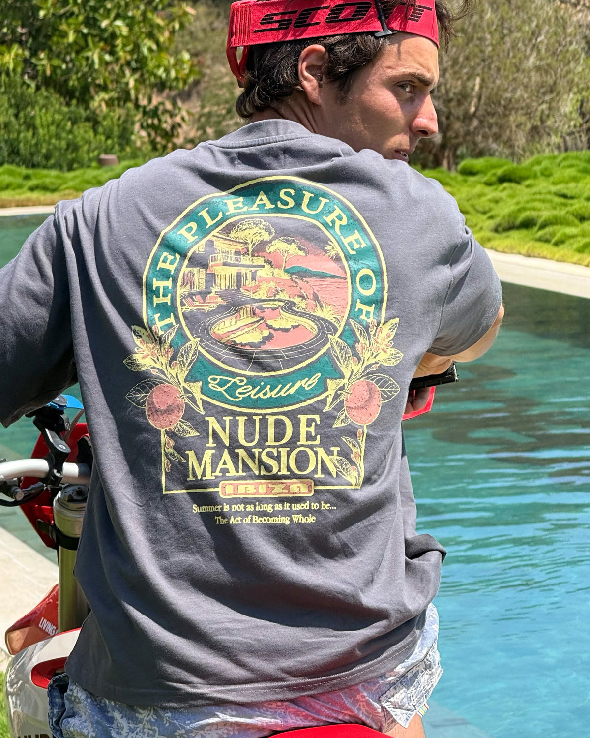 Nude Project Mansion Dark Grey Tee