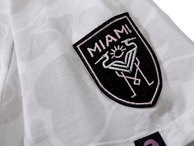 BAPE x Inter Miami CF Camo Tee White