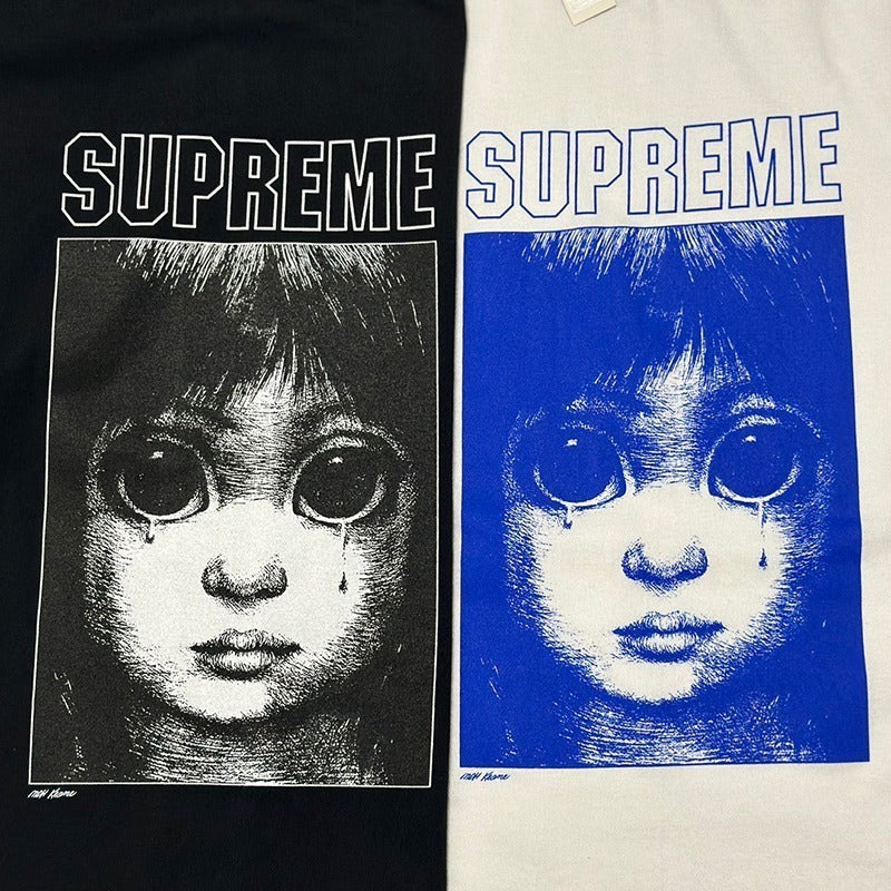 Supreme Margaret Keane Teardrop T-Shirt White