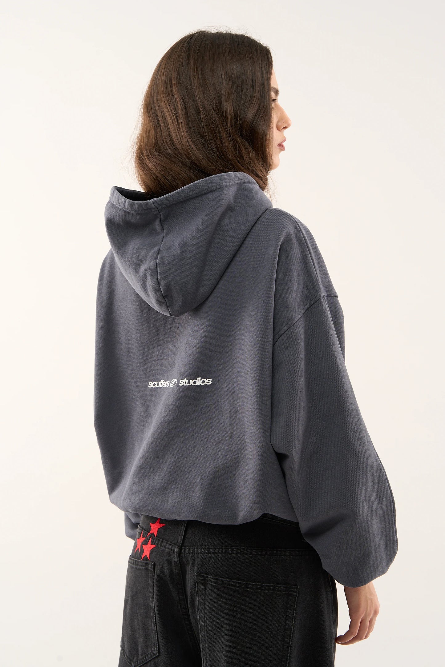 Scuffers Iconic Hoodie Blue