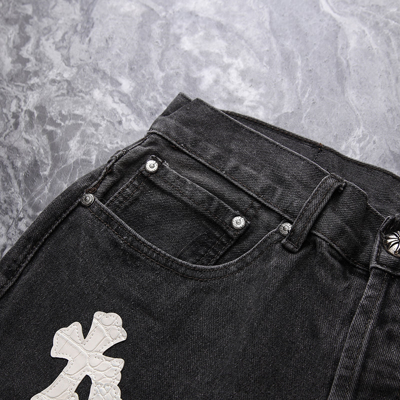 Chrome Hearts Cross Pants Black