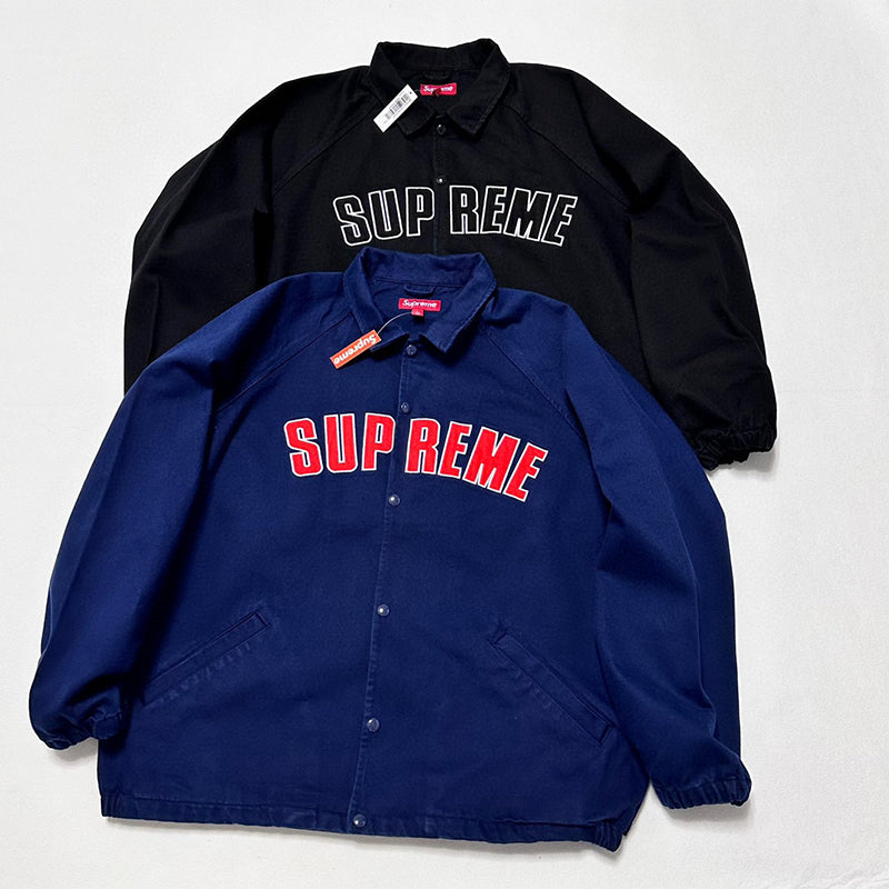 Supreme Arc Denim Coaches Jacket Black