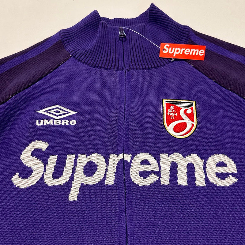 Supreme Umbro Zip Up Sweater Purple