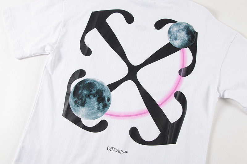 OFF-WHITE Double Moon Arrow S/S T-Shirt White