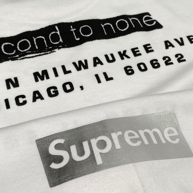 Supreme Chicago Box Logo Tee White