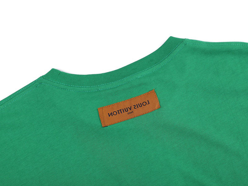 Louis Vuitton LV Debossed T-Shirt Green