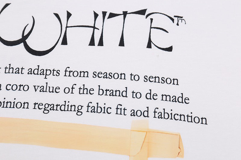 OFF-WHITE Sun Moon T Shirt White